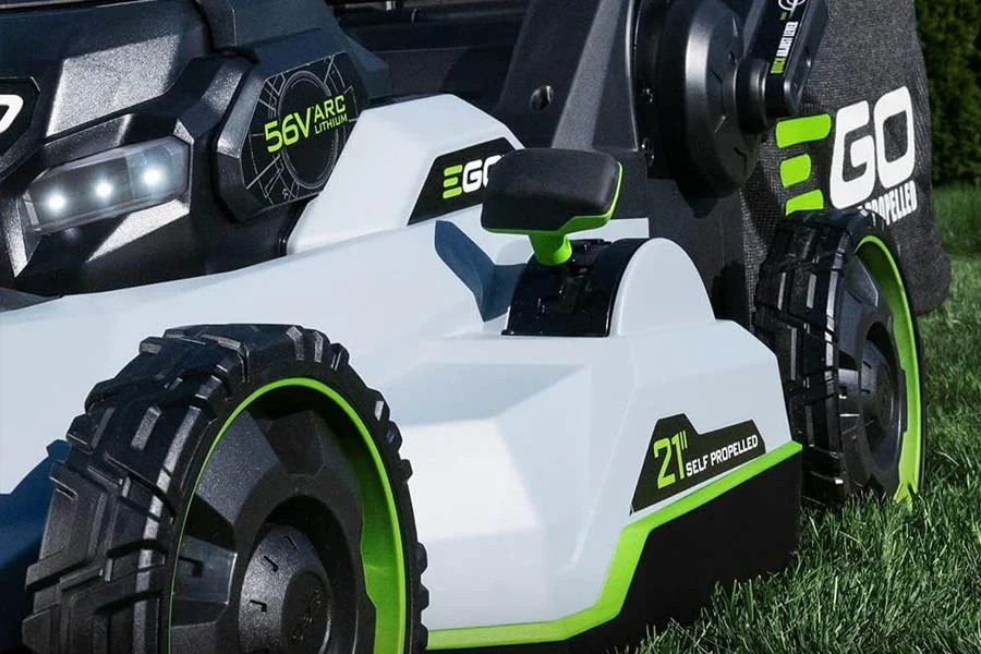 small electric mower