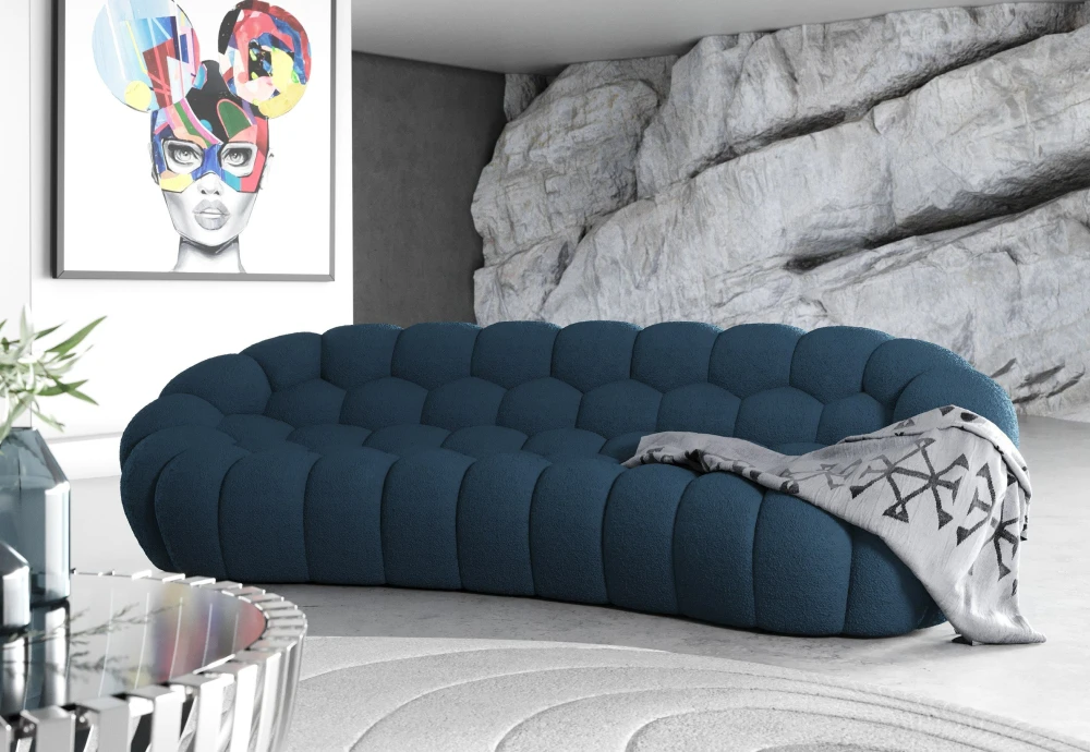 white bubble sofa